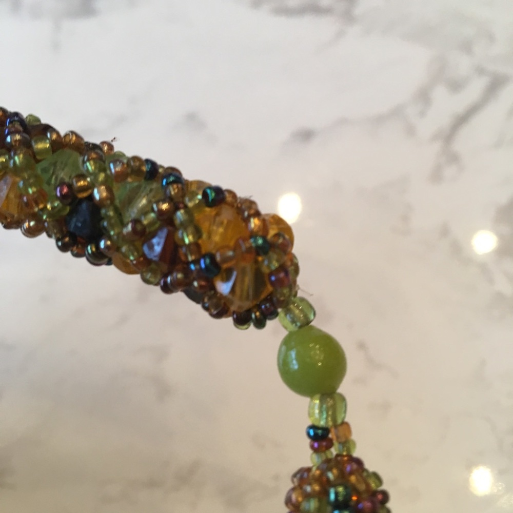 Multi gemstone chocker - Picture 2 of 5